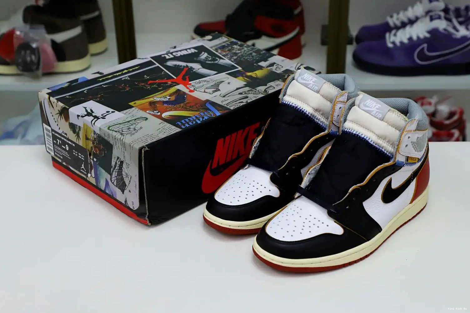 LA 1 X HIGH RETRO Kimikick NRG UNION AIR JORDAN 0502